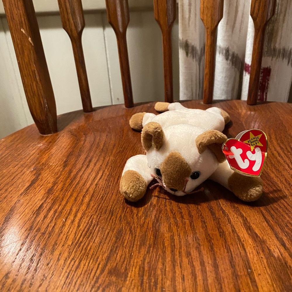 BOGO Ty Beanie Babies Snip the Cat 1996 NWT